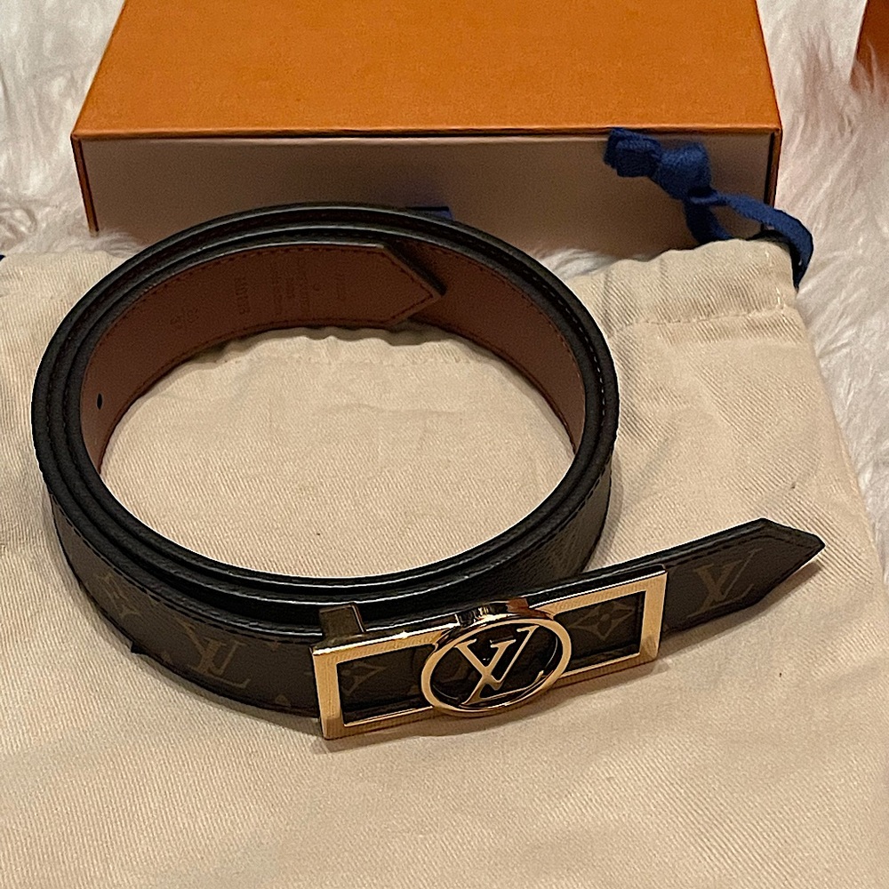 Dauphine Belt
‭34 in/85 cm‬ Monogram/Tan Brown‬